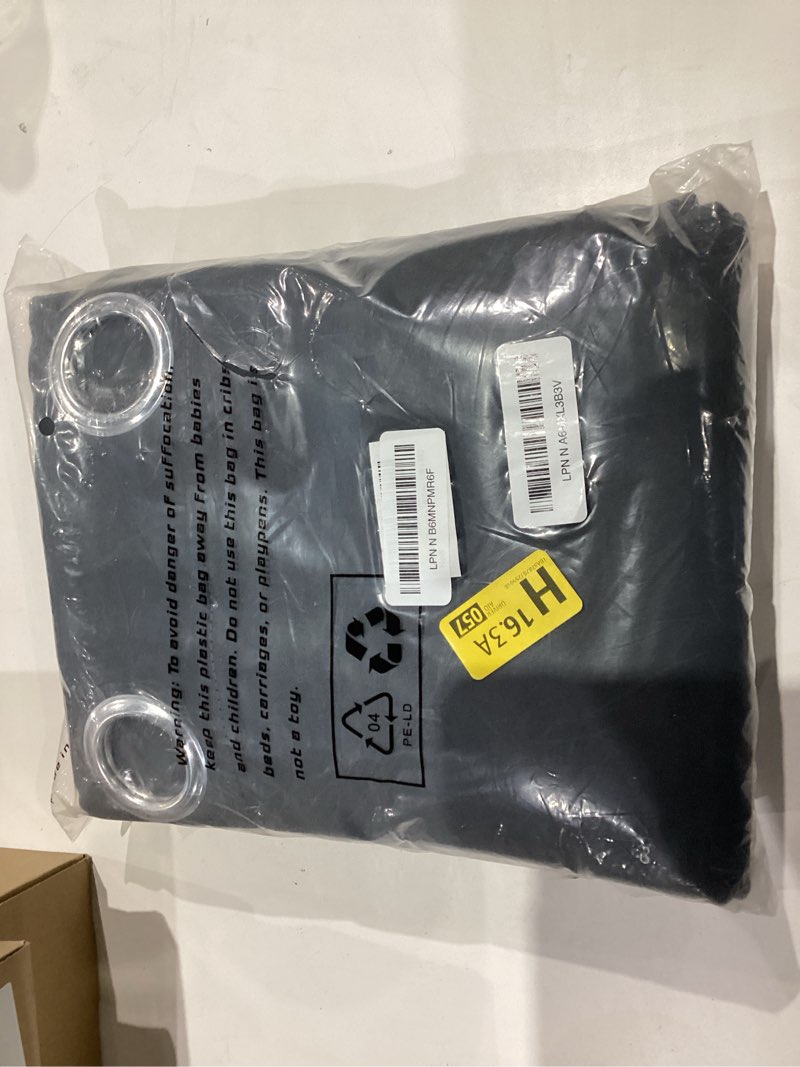 Condition photo showing Good Condition for ChrisDowa Grommet Blackout Curtains for Bedroom and Living Room - 2 Panels Set Thermal Insulated Room Darkening Curtains (Dark Grey, 52W x 84L) 52"W x 84"L (Pack of 2) Dark Grey
