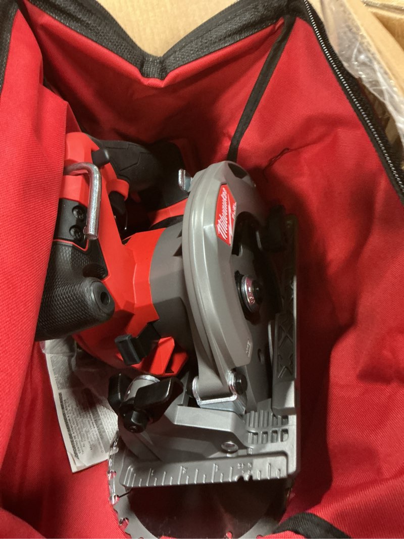 Condition photo showing As Is for Milwaukee 2730-20 M18 Fuel 6 1/2" Circular Saw , Brushless (Tool Only)