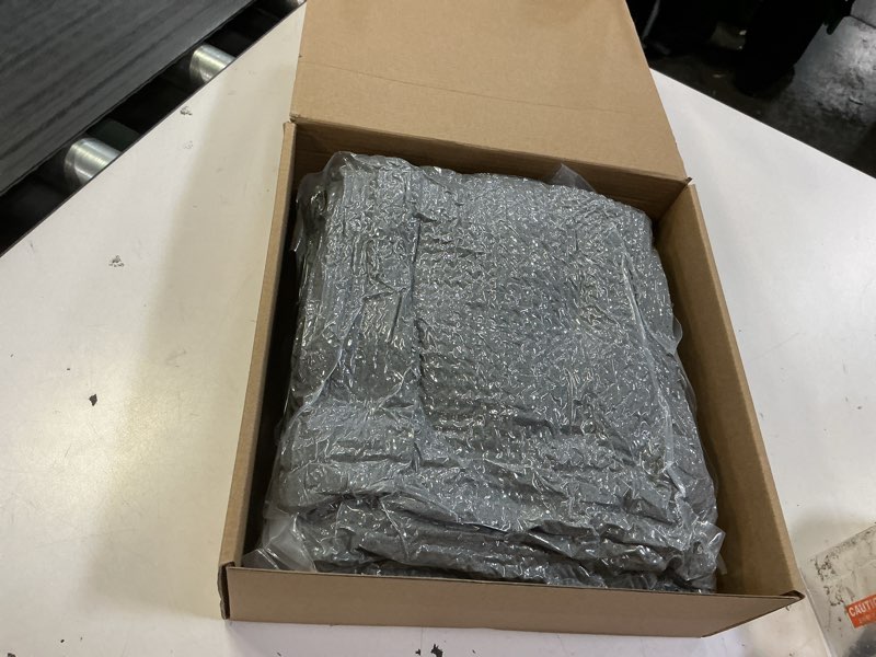 Condition photo showing New/Like New for 40 x 80 inches extra large bath sheets towels microfiber waffle oversized bath towels for bathroom quick dry lightweight (dark grey, bath sheets-2pcs) dark grey bath sheets-2pcs