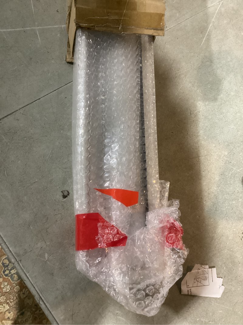 Condition photo showing Good Condition for Cordless Zebra Blinds for Windows Shade Dual Layer Free-Stop Light Filtering Blackout Roller Blinds Thermal Insulated Privacy Protection, Inside or Outside Mount(White,22''W x 72''H) White 22"W x 72"H