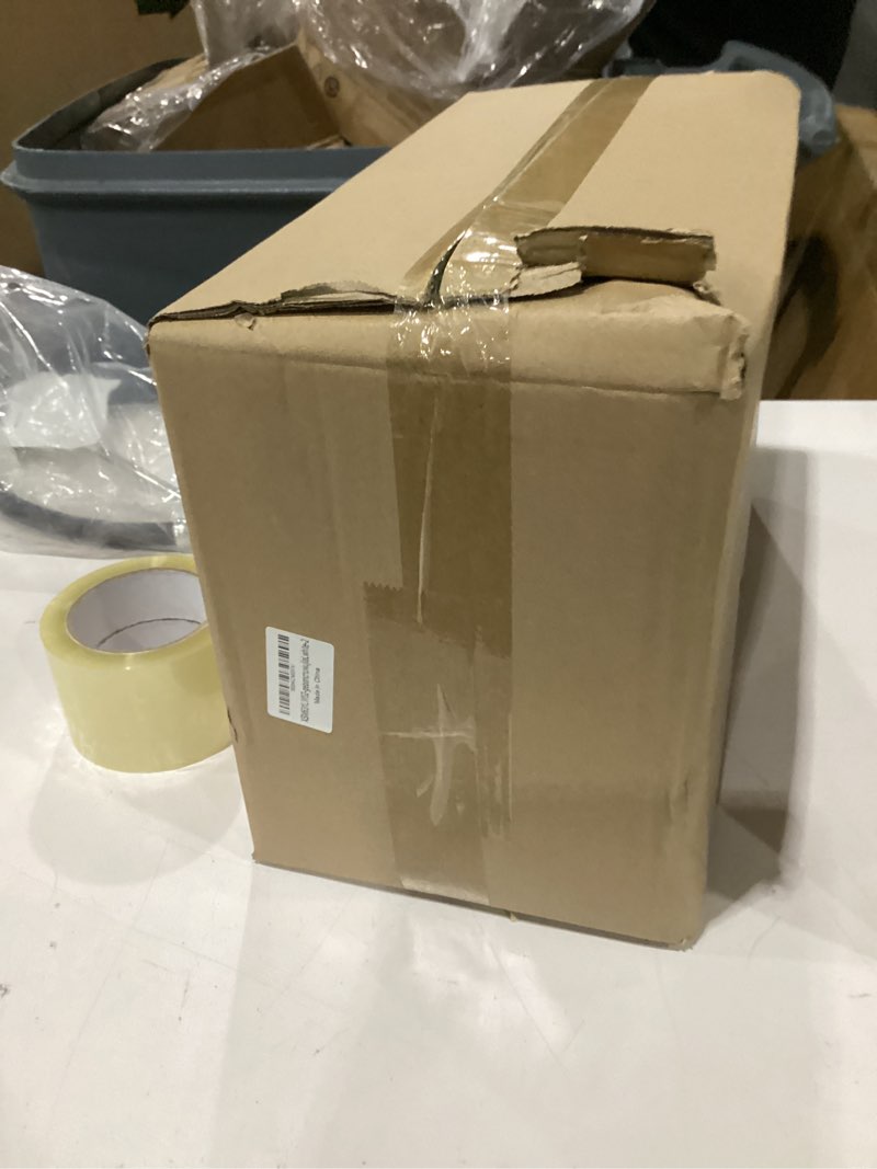 Condition photo showing New/Like New for 2 Pack Under Shelf Storage Basket Organizer Hanging Holder Metal Under Cabinet Organizer for Kitchen, Pantry, Desk, Bookshelf, Cabinet Slide-in Hanging Storage Basket 2 Pack Large White