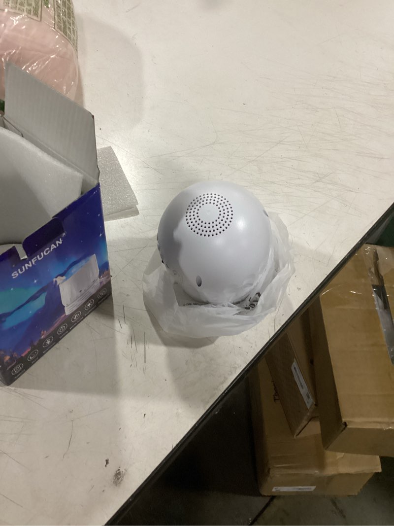 Condition photo showing Good Condition for northern lights projector galaxy projector,with bluetooth speaker and white noise star projector, 4 aurora color combinations remote ambient,galaxy light for bedroom and living room night light