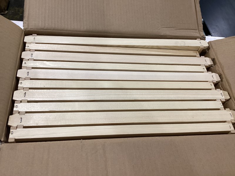 Condition photo showing New/Like New for 10 pack beehive frames with beeswax sheets, assembled deep beehive frames and beeswax foundation sheets, 9-1/8-inch for beekeeping supplies (10pcs)