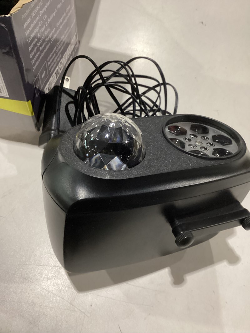 Condition photo showing Good Condition for 2025 upgrade halloween christmas projector lights decorations, coolwufan outdoor indoor holiday projector lights with remote and 20 hd effects(3d ocean wave) for xmas halloween party yard decor