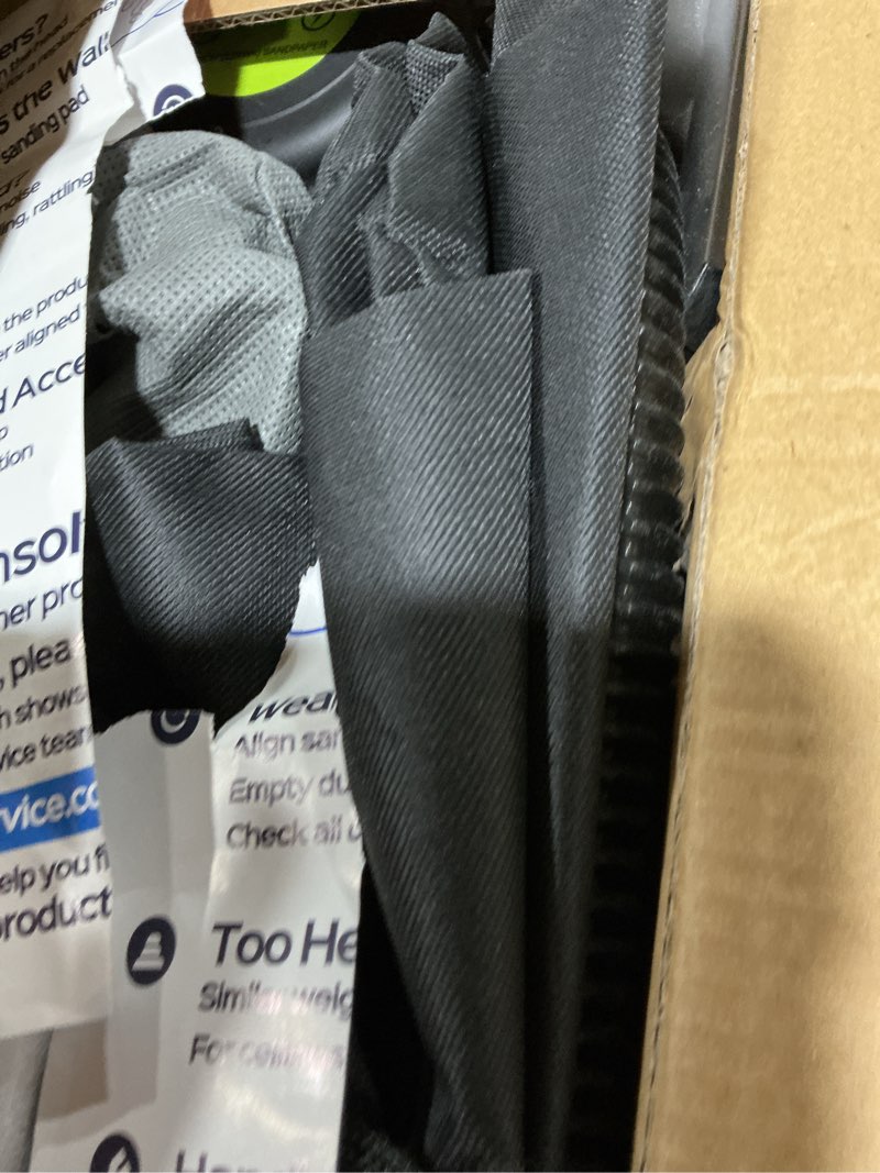 Condition photo showing Good Condition for Drywall Sander, 2025 Upgraded 8-Amp Popcorn Ceiling Removal Tool with 7 Variable Speed 800-1800RPM, Drywall Sander with Vacuum Dust Collector with Extendable Handle, LED Light,12pcs Sanding Discs,Blue