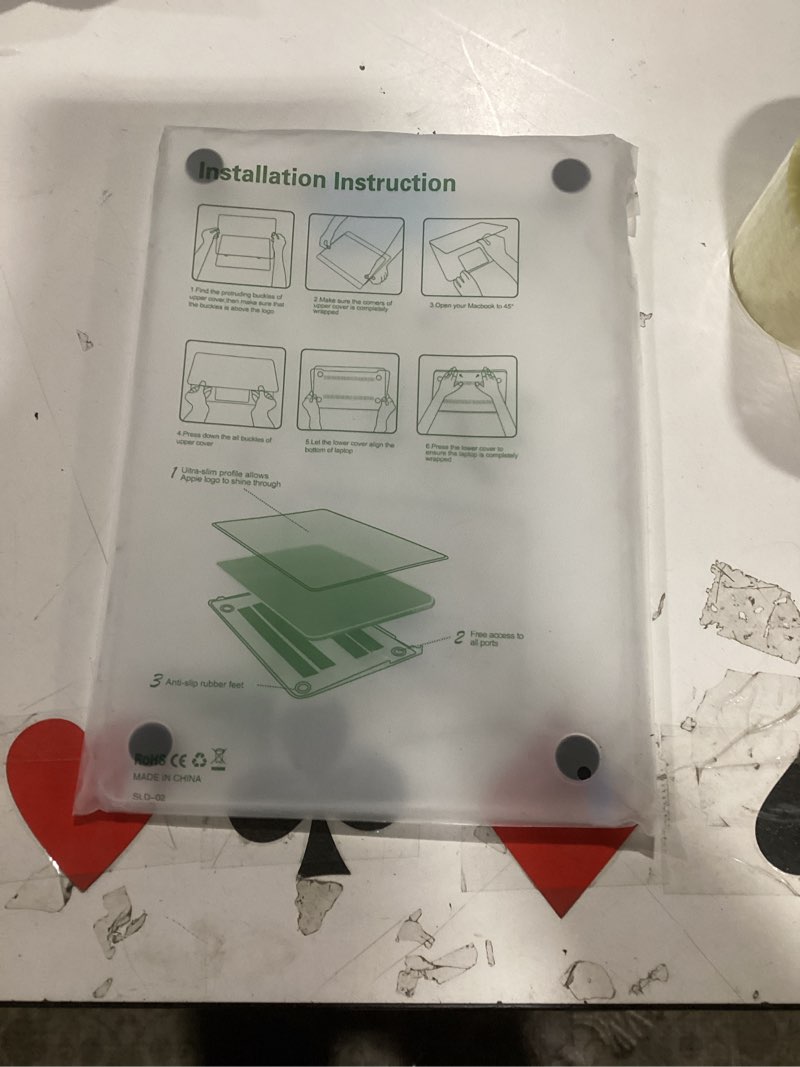 Condition photo showing Good Condition for EooCoo Case Compatible with MacBook Air 15 inch 2026 2025-2023 Release M4 A3241 M3 A3114 M2 A2941 Li