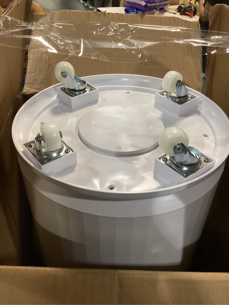 Condition photo showing As Is for Humidifiers for Large Room Home Bedroom 2000 sq.ft. 17L/4.5Gal Large Humidifier with Extension Tube & 4 Speed Mist,Top Fill Wholehouse Humidifier with 360°Nozzle for Plant Office Commercial Greenhouse White