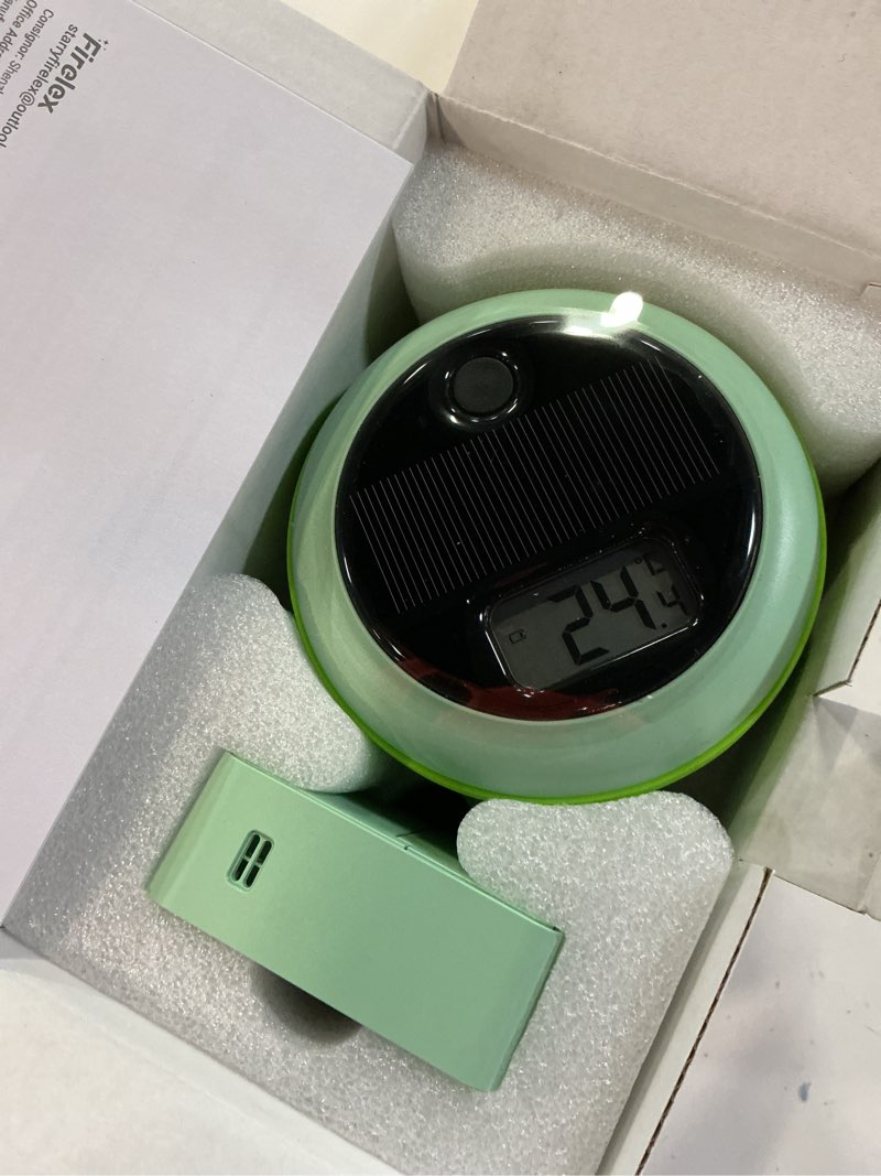Condition photo showing Good Condition for solar pool thermometer with indoor display (green)