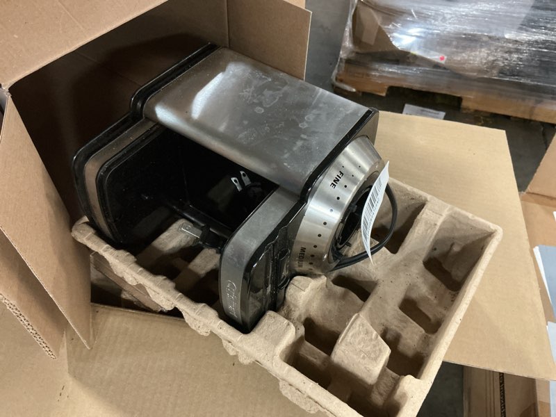 Condition photo showing As Is for Cuisinart Coffee Grinder, Electric One-Touch Automatic Burr Coffee Grinder with 18-Position Grind Selector, Cup Size Selector for 4 – 18 Cups, DBM-8P1, Black Stainless Burr Mill Stainless Steel