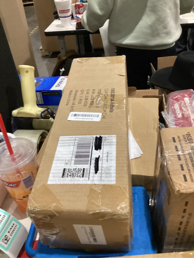 Condition photo showing New/Like New for APEXCHASER Drying Rack Clothing - 3 Tier Metal Clothes Drying Rack Collapsible, Laundry Drying Rack Expandable, Small Clothe Airer for Baby Clothes Towel Bib Sock Indoor Outdoor Use(White)