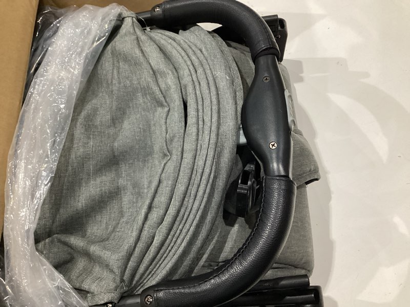 Condition photo showing Good Condition for lightweight travel stroller for baby & toddlers - easy fold & compact stroller with canopy, storage basket, multi-position recline & convenient one-hand fold (grey)