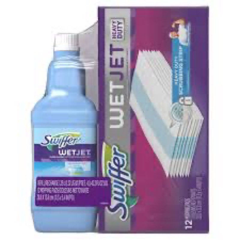 swiffer sweeper wet mopping cloth refill - open window fresh - 12 ct - 2 pk by swiffer