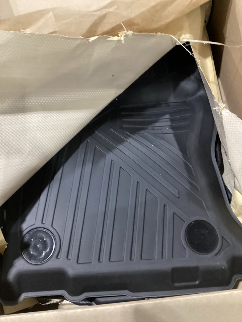 Condition photo showing New/Like New for Powerty Floor Mats & Cargo Liner for 2019-2024 Subaru Forester Accessories Cargo Mats TPE All Weather Floor Liners Heavy-Duty Trunk Liners Trunk Mat 3PCS 12)Subaru Forester?19-24?Combo Set