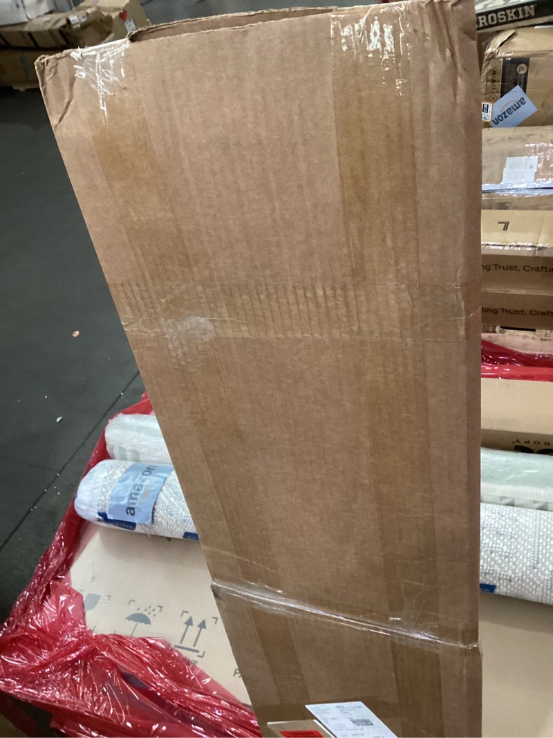 Condition photo showing As Is for falken design clear twin wall polycarbonate panel - 12\" x 60\" x 1/4\" (6mm) - uv resistant lightweight, shatterproof roof sheet for diy, greenhouses, sheds & outdoor use