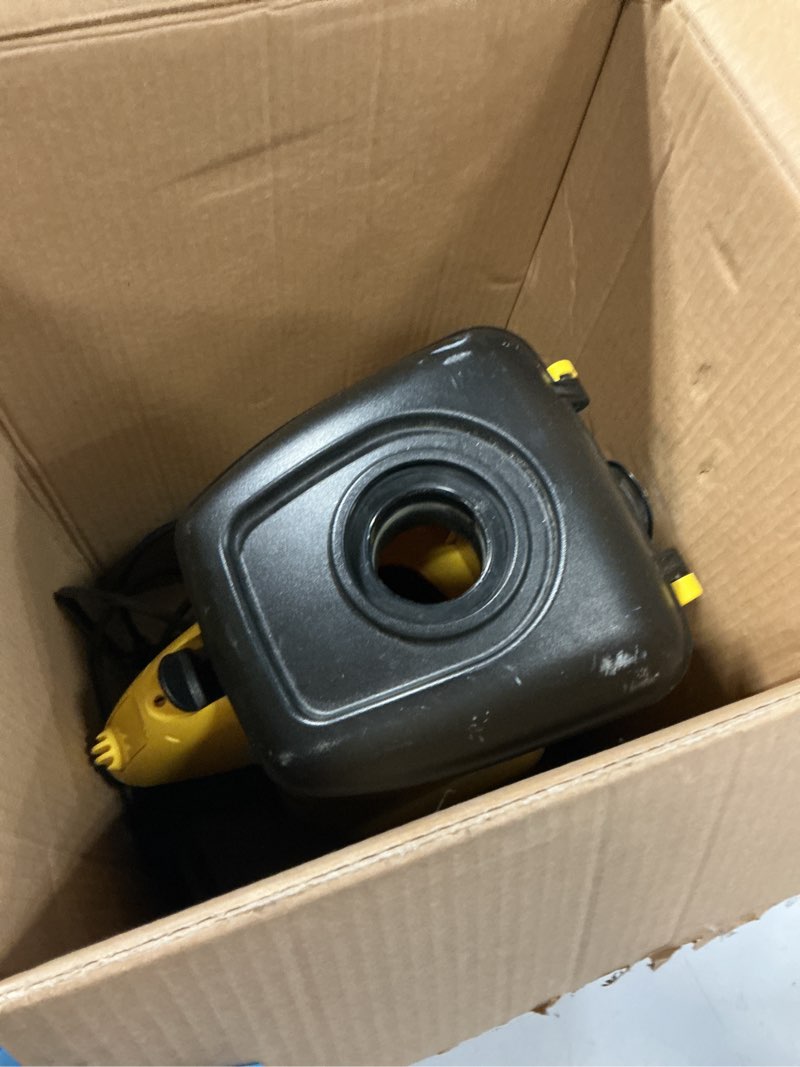 Condition photo showing As Is for eureka 3670m canister cleaner, lightweight powerful vacuum for carpets and hard floors, w/ 5bags,yellow yellow 3670m with 5 bags