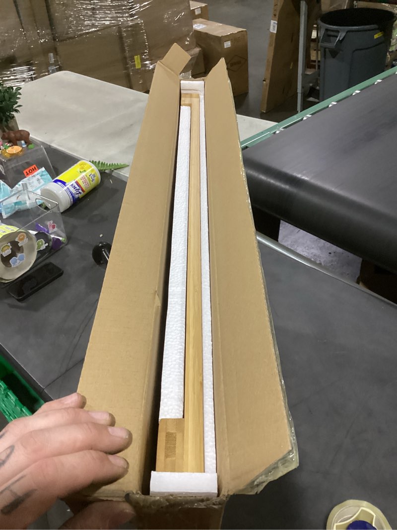 Condition photo showing Good Condition for gashell noodle board wood stovetop cover with handles for electric/gas stove top(bamboo) natutal bamboo