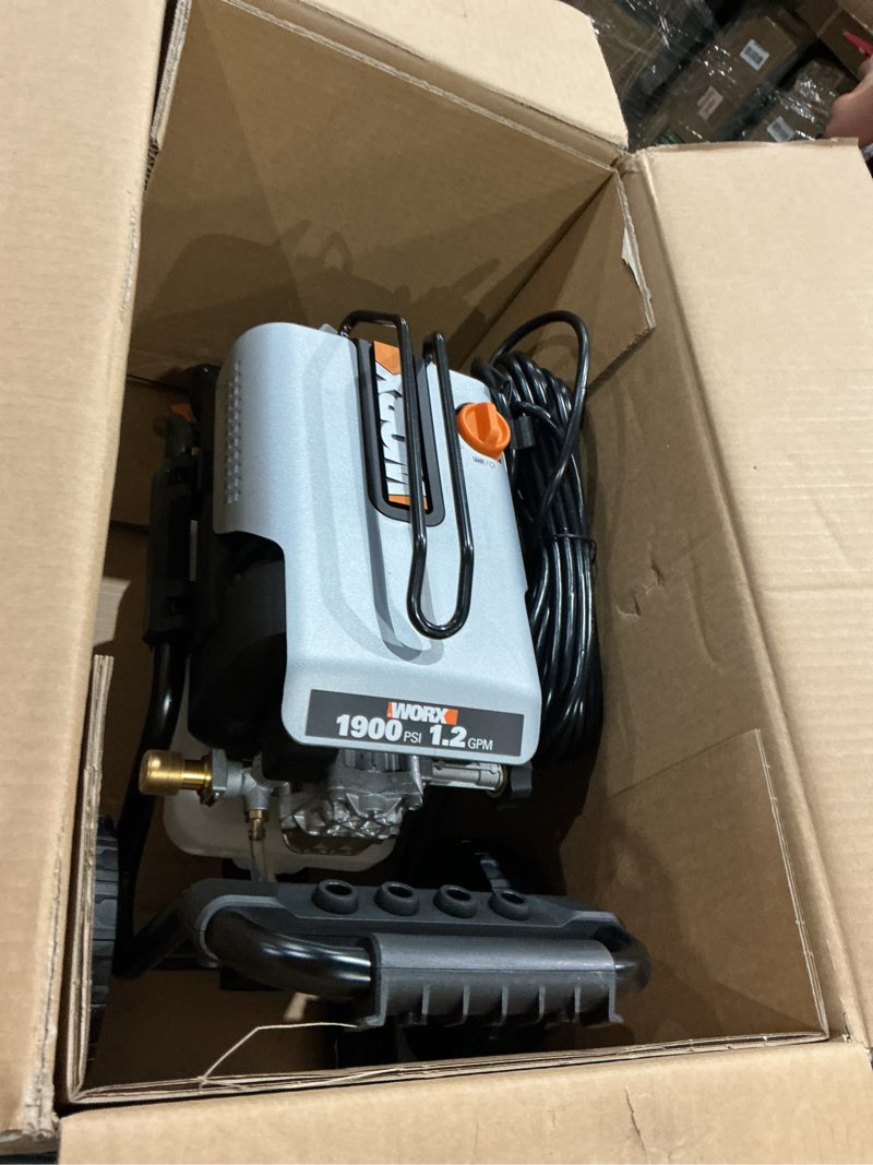 Condition photo showing Good Condition for worx 13 amp electric pressure washer 2090 psi - wg606 electric 2090 psi pressure washer