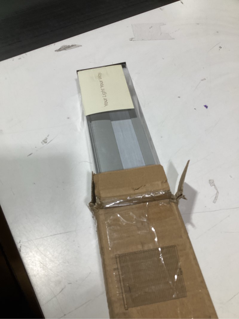 Condition photo showing New/Like New for LazBlinds No Tools No Drill Cordless Cellular Shades, Blackout Light Blocking Honeycomb Shades for Home, Thermal Insulation Blinds for Windows, 22" W x 36" H, White Blackout-white 22" W x 36" H