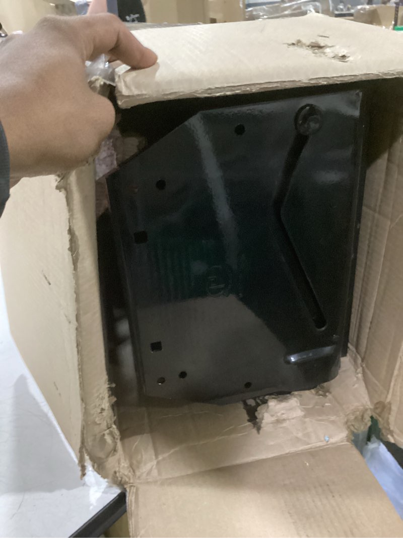 Condition photo showing Good Condition for lippert radius 24" double manual rv step assembly, 8" rise, 300 lbs. anti-slip steps, compact one-hand expand or collapse, black powder coat, travel trailers, 5th wheels, campers - 432682