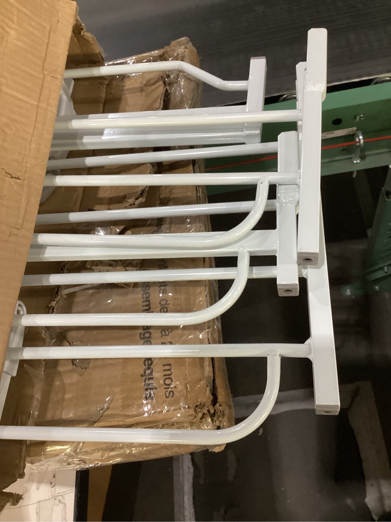 Condition photo showing Good Condition for Regalo Safety Baby Gate 56 Inch Extra Wide for Doorways & Bottom of Stairs, Pressure Mount Design for Babies, Toddlers & Pets, Tested & Safe for 30 Years, American Designed, American Owned, White White 29-56"W x 30"H
