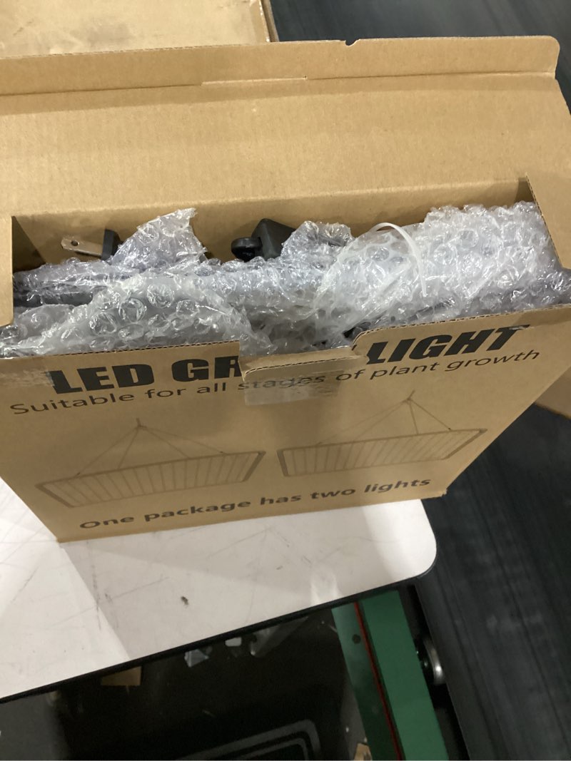Condition photo showing New/Like New for grow light for indoor plants - serwing 200w led grow light full spectrum, plant growing lamp for indoor cultivation, greenhouse, grow tent, hydroponics (full spectrum) ?full spectrum
