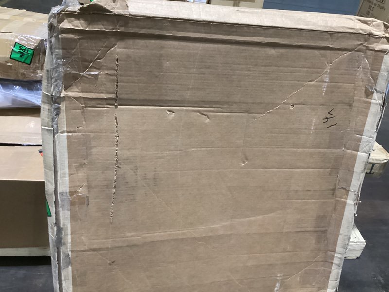 Condition photo showing As Is for Ekena Millwork CMP36LE-04000 Locke Architectural Grade PVC Contemporary Urethane Ceiling Medallions 36"OD x 4"ID x 21 1/2"C x 1"P