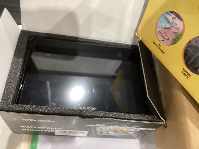 Condition photo showing Good Condition for Carpuride W702 for Motorcycle, 7 inch Waterproof Touchscreen, Portable Carplay/Android Auto GPS Navigation for Motorbike, Support Dual Bluetooth, Car GPS, Siri, G00gle Assistant, TF-64G Carpuirde w702