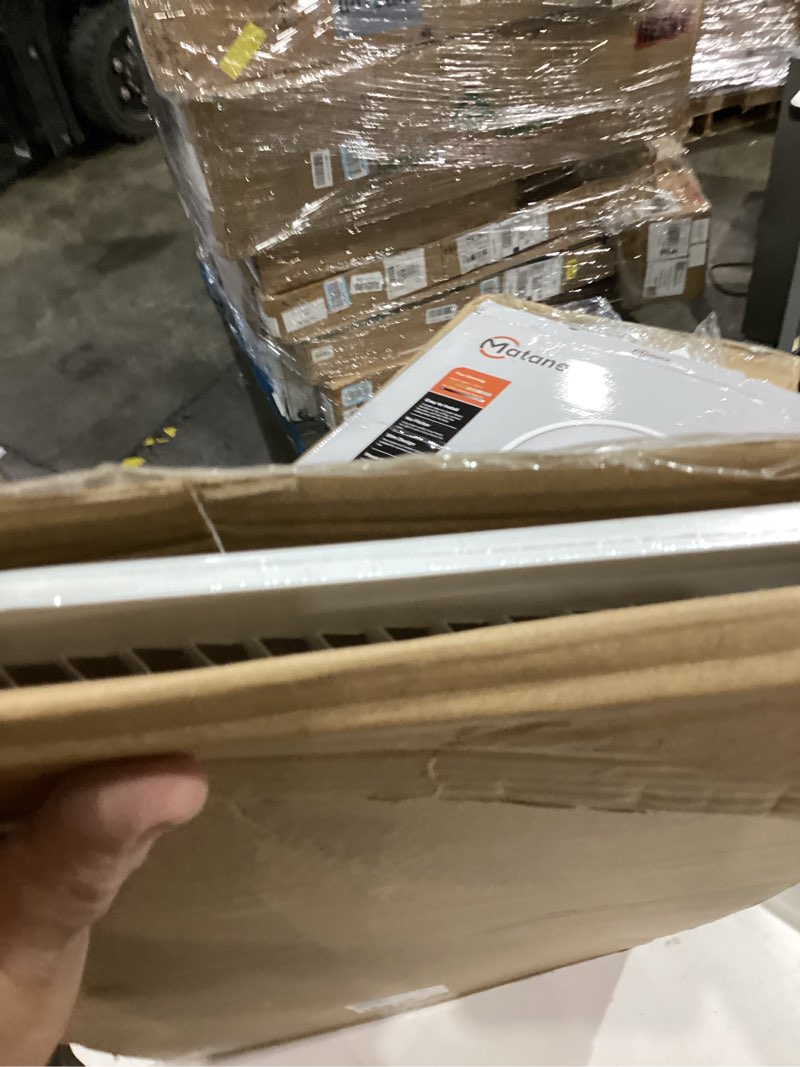 Condition photo showing New/Like New for Fits 30x14 Duct Opening | Steel Return Air Grille by Handua | Vent Cover Grill for Sidewall and Ceiling | White | HVAC Cold Air Intake Grille | Outer Dimensions: 31.75"W X 15.75" 1 30"W x 14"H [Duct Opening]