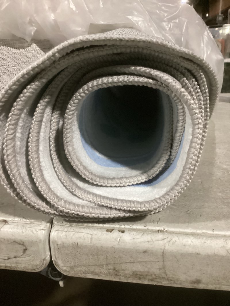 Condition photo showing Good Condition for Similar to -FunStick 24\"x160\" Large Black Carpet Roll with Padding Attached for Bedroom Living Room Outdoor Washable Rug Tiles Non Slip Soft Padded Carpet Tile Squares Peel and Stick Floor Tile for Kitchen Stairs