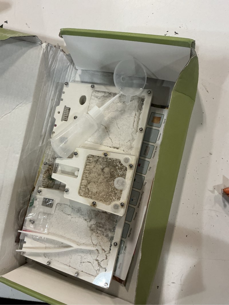 Condition photo showing As Is for ant castle farm - live ant colony observation kit & science learning habitat for kids ant castle d