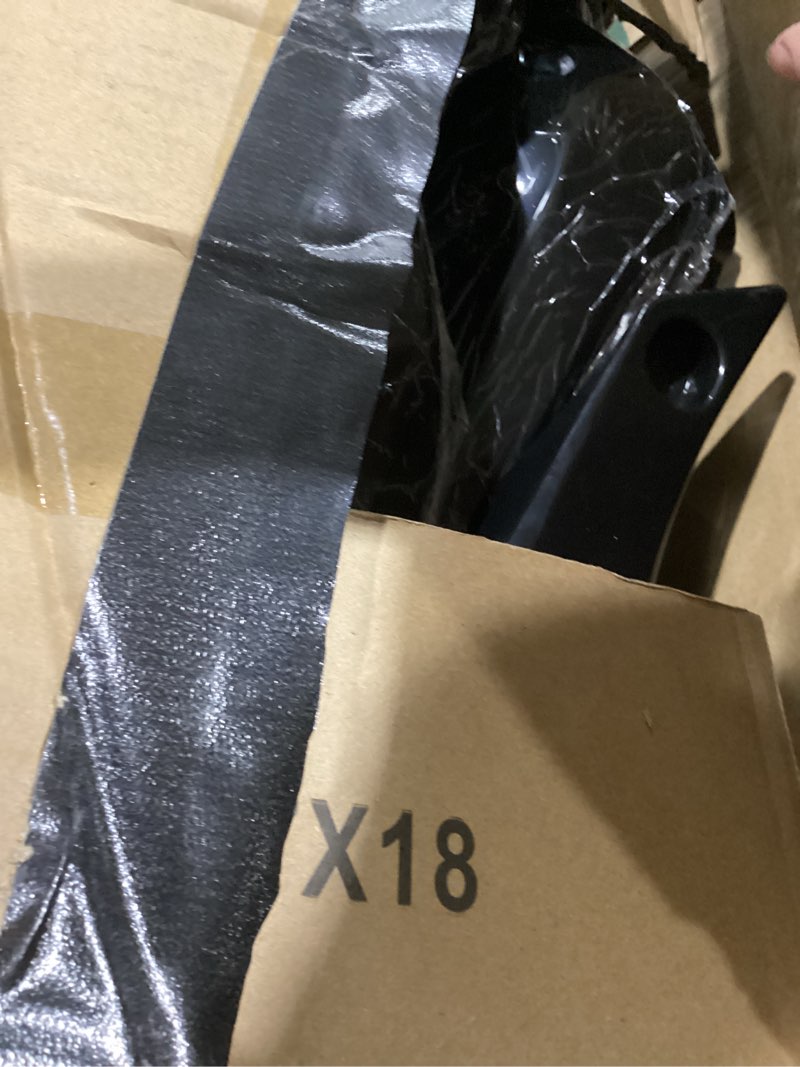 Condition photo showing As Is for dirt bike plastics kit – heavy-duty abs fender fairing kit compatible with kawasaki klx110 2004-2012, kx65 2000-2013, suzuki drz110 2003-2005 – thicker plastic body panels (black)
