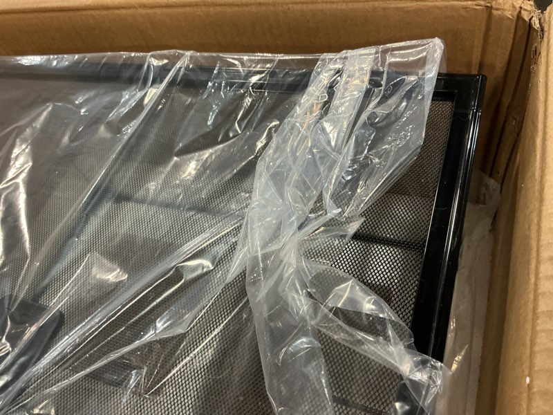 Condition photo showing As Is for reptile terrarium tank, glass reptile vivarium, sliding mesh cover, for lizards, horned frogs, snakes, spiders, turtle (l,10gal (20"x12"x9.8")) l 10gal (20"x12"x9.8")