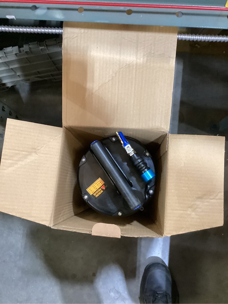 Condition photo showing As Is for ewk 6.5l pneumatic/manual oil extractor, oil change pump for automotive fluids vacuum evacuation, fluid extractor pump tool for diy mechanics