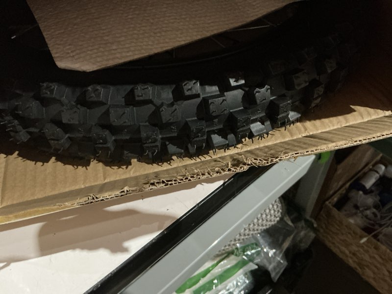 Condition photo showing Good Condition for 14'' front wheel 60/100-14 2.50-14 dirt bike tire rim assembly for 110cc 125cc ssr pw80 ttr110 yz65 rm65 jr80 ds80 kx65 klx110 crf70 xr70 taotao db14 baja dr70 pit bike parts with 15mm bearings