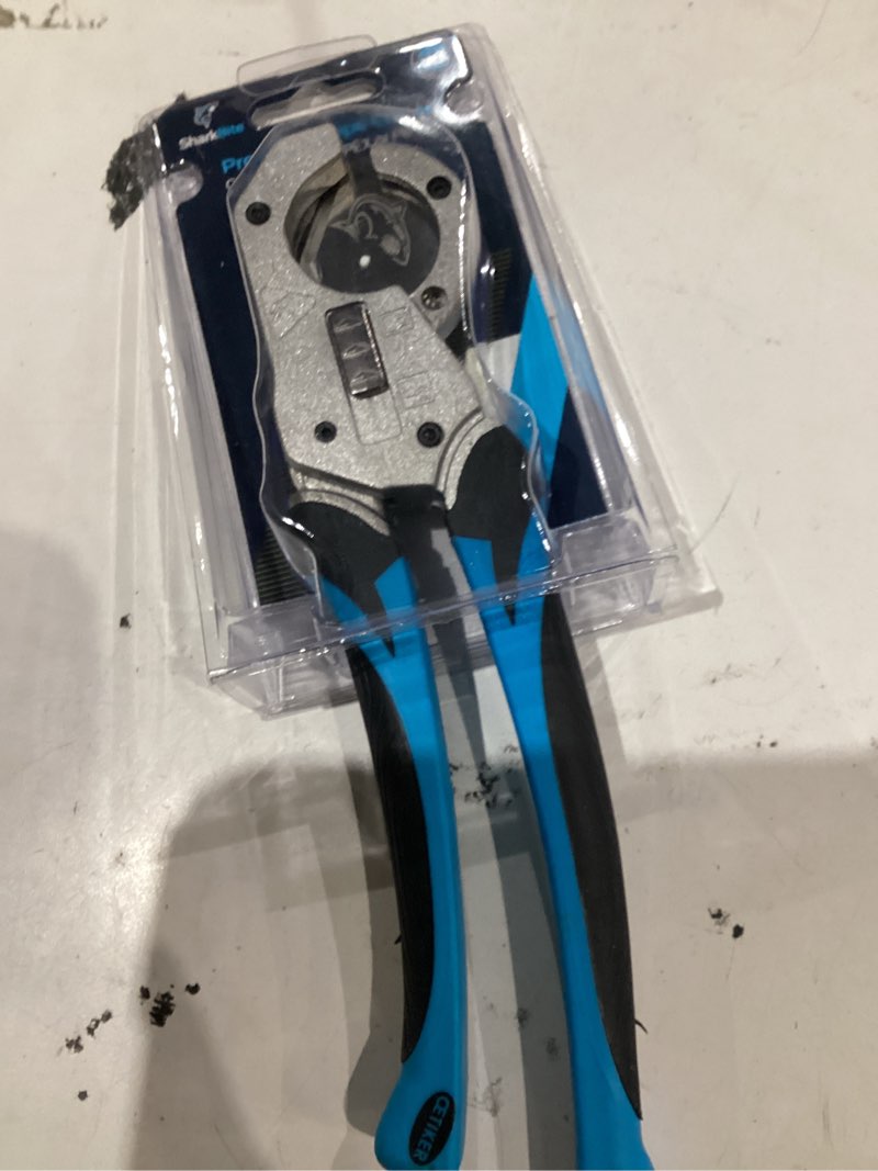 Condition photo showing As Is for sharkbite 1 in. pex tube cutter blue 1 pc