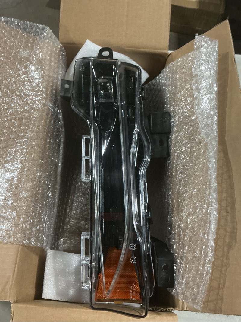 Condition photo showing Good Condition for led fog light daytime running lights compatible with tesla model 3 2017-2023 model y 2019-2024 drl fog lamp 107739100d, 107739100e, 107739100f(driver's side/left)