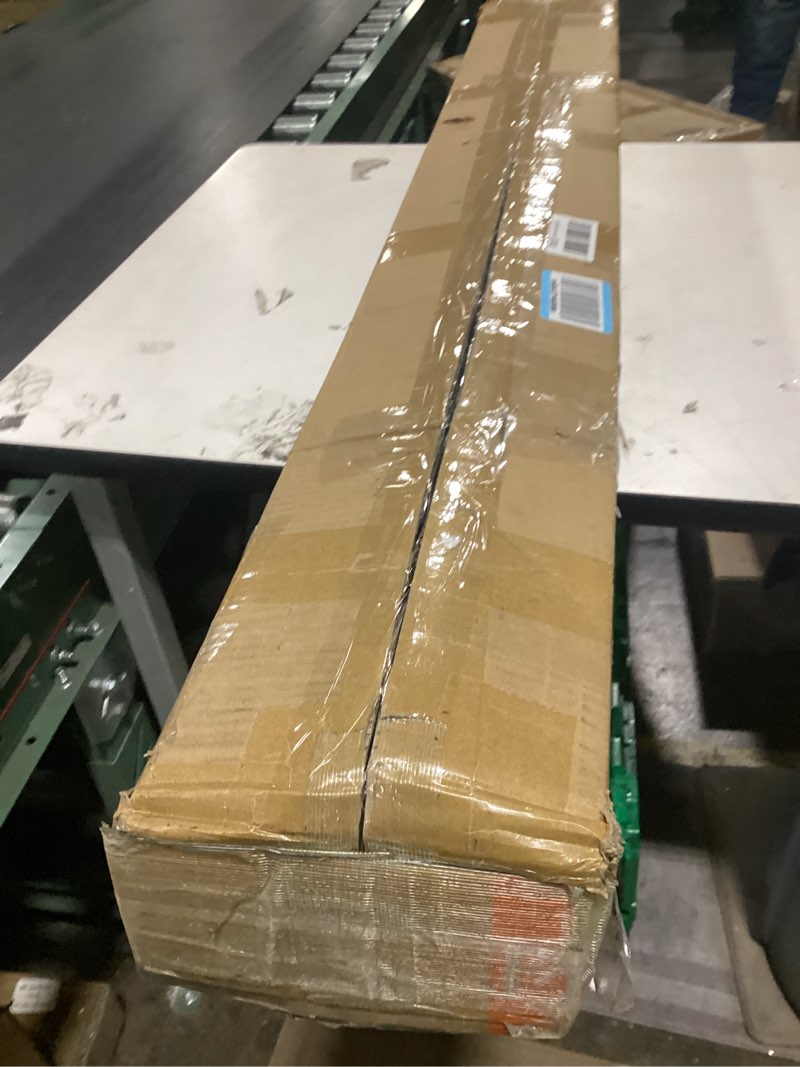 Condition photo showing As Is for AGXI Full Size Bed Frame with Headboard, 14 Inch Floating Bed with Smart LED Lights and USB Charging