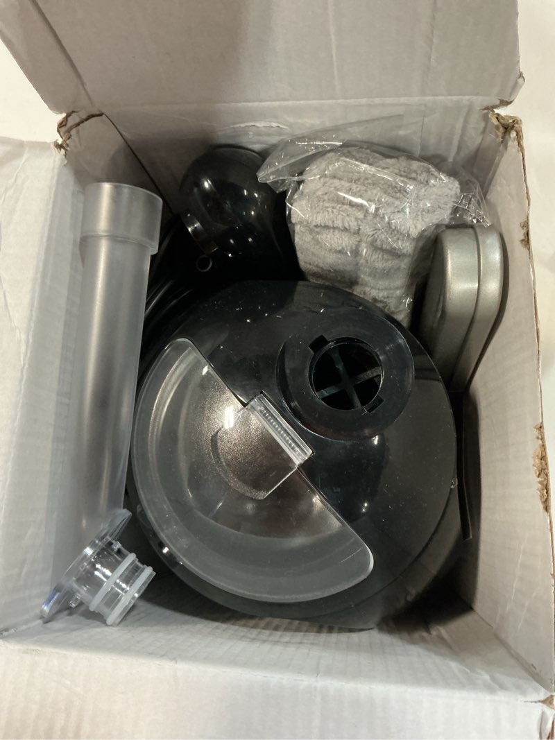 Condition photo showing Good Condition for facial steamer-nano ionic face steamer for facial deep cleaning, vaporizador steamer for esthetician, professional facial steamer for home facial spa. (black)