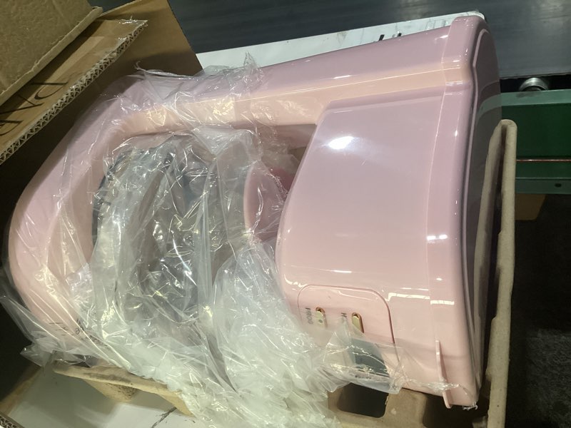 Condition photo showing Good Condition for paris hilton digital coffee maker, 12-cup programmable drip coffee machine with reusable filter, bold brew, auto pause and serve, keep-warm plate, glass carafe, pink