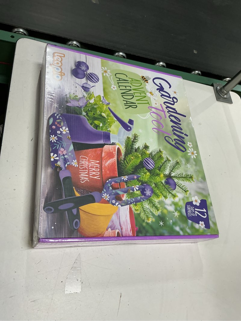 Condition photo showing New/Like New for Gardening Gifts for Women, 12PCS Heavy Duty Garden Tools Set with Large Purple Storage Bag and Gardening Gloves Pruning Shears, Unique Birthday Gardening Gifts for Mom Girlfriend Garden Lovers