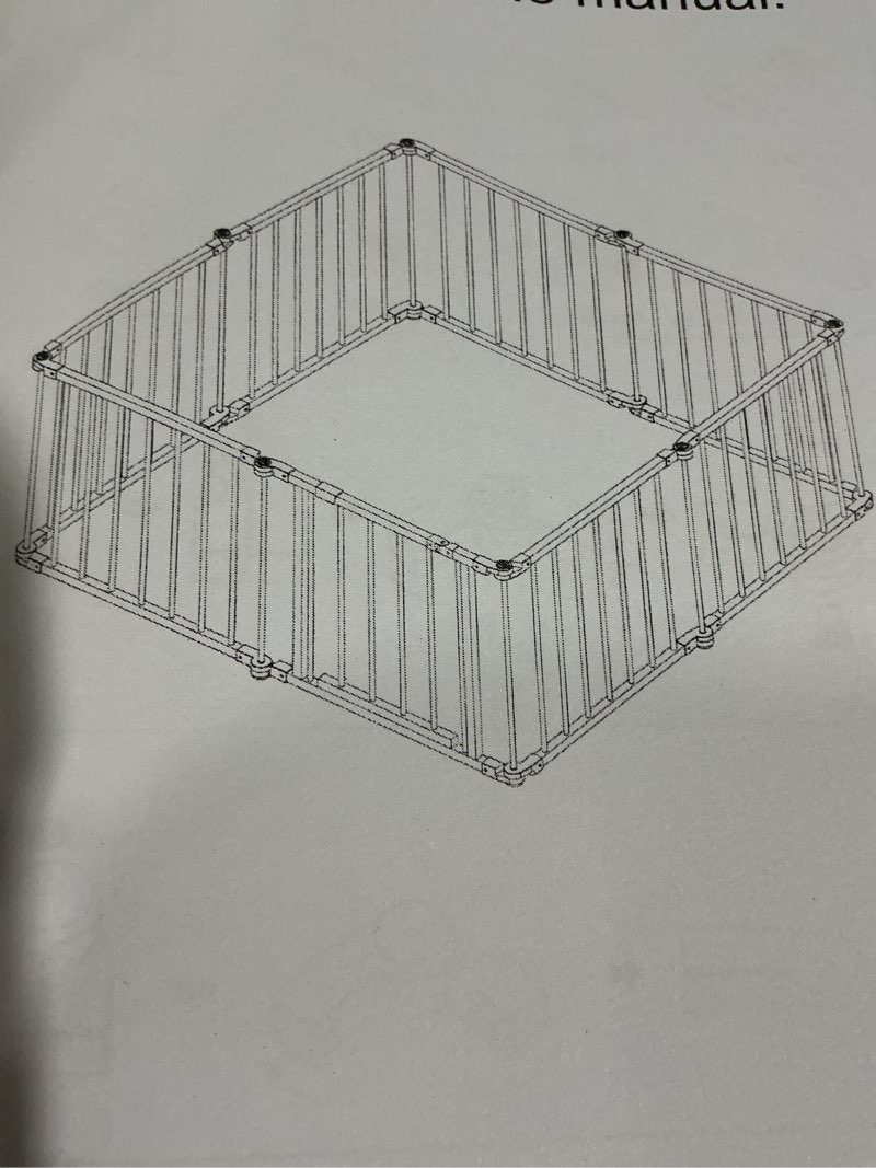 Plant Decor Fence for Garden Enclosure Playpen Outdoor Privacy Picket Wood Courtyard Partition Decorative Christmas