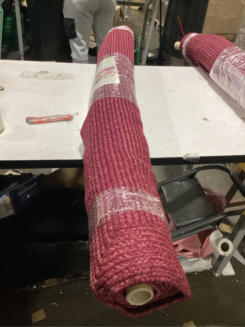 Condition photo showing Good Condition for 5'x7' natural woven rectangular braided outdoor area rug rose - threshold™