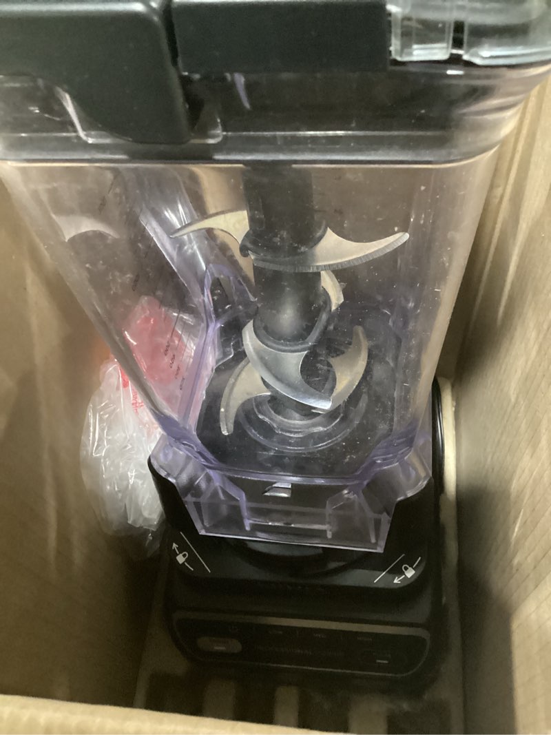 Condition photo showing Good Condition for Ninja BR201AMZ Professional Blender 2.0, 1200 Watts, Auto-iQ Program, Total Crushing Blades, 72-oz. Pitcher, 4 Manual Speeds for Smoothies, Shakes, and Frozen Drinks, Dishwasher-Safe Parts, Dark Grey Generation 2 (1200 Watts)