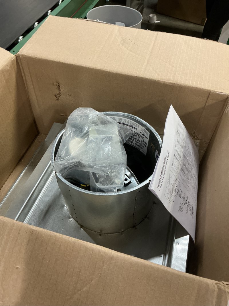 Condition photo showing Good Condition for Broan-NuTone 509 Through-the-Wall Ventilation Fan White Cover, 200 CFM, 8.5 Sones, 8" Fan, 200 CFM No Switch Dial