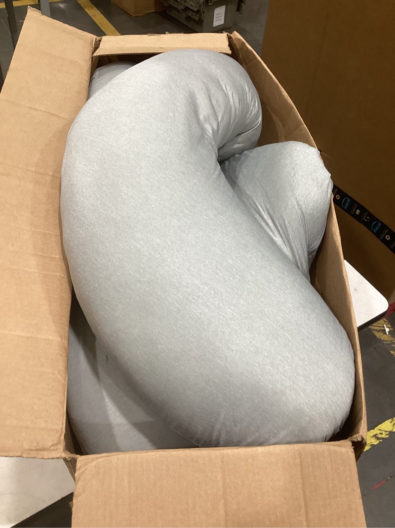Condition photo showing As Is for momcozy pregnancy pillows with cooling cover, u-shaped full body maternity pillow for side sleepers 57 inch - support for back, hip, belly, legs for pregnant women