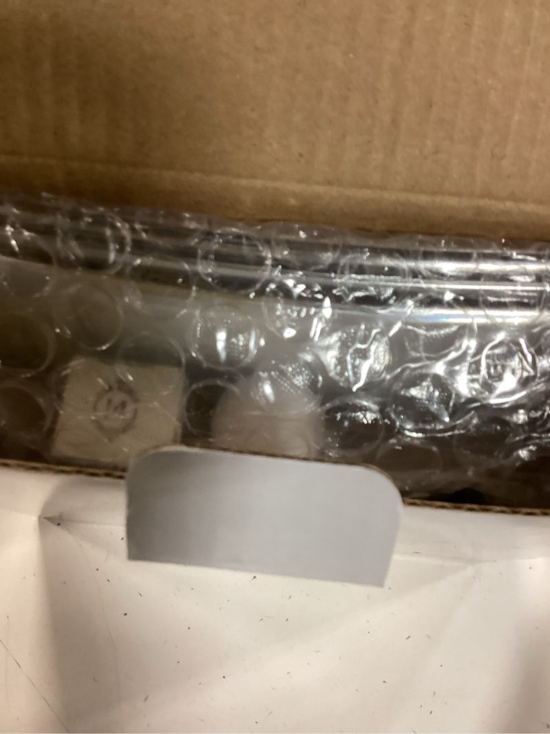 Condition photo showing New/Like New for mirrorvana hangable fogless shower mirror for shaving with 360° swivel hook for hanging - anti fog and shatterproof 6.3" x 6.3" surface clear