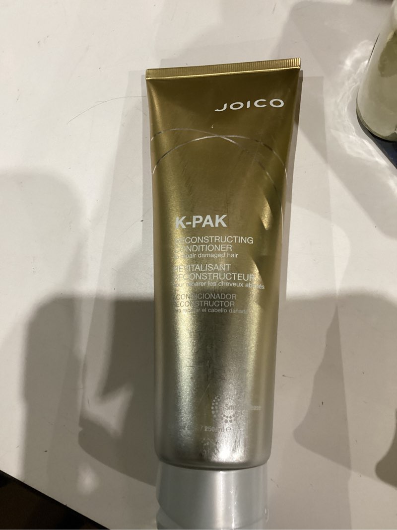 Condition photo showing As Is for Joico K-PAK Daily Reconstructing Conditioner | For Damaged Hair | Restore Shine | Smooth & Detangle | Eliminate Static | With Keratin & Guajava Fruit Extract 8.5 Fl Oz, New Look