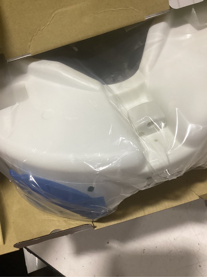 Condition photo showing Good Condition for pcp 5" elevated toilet seat, universal fit, tall profile rise height lift, tightening stability lock, portable bath safety commode support