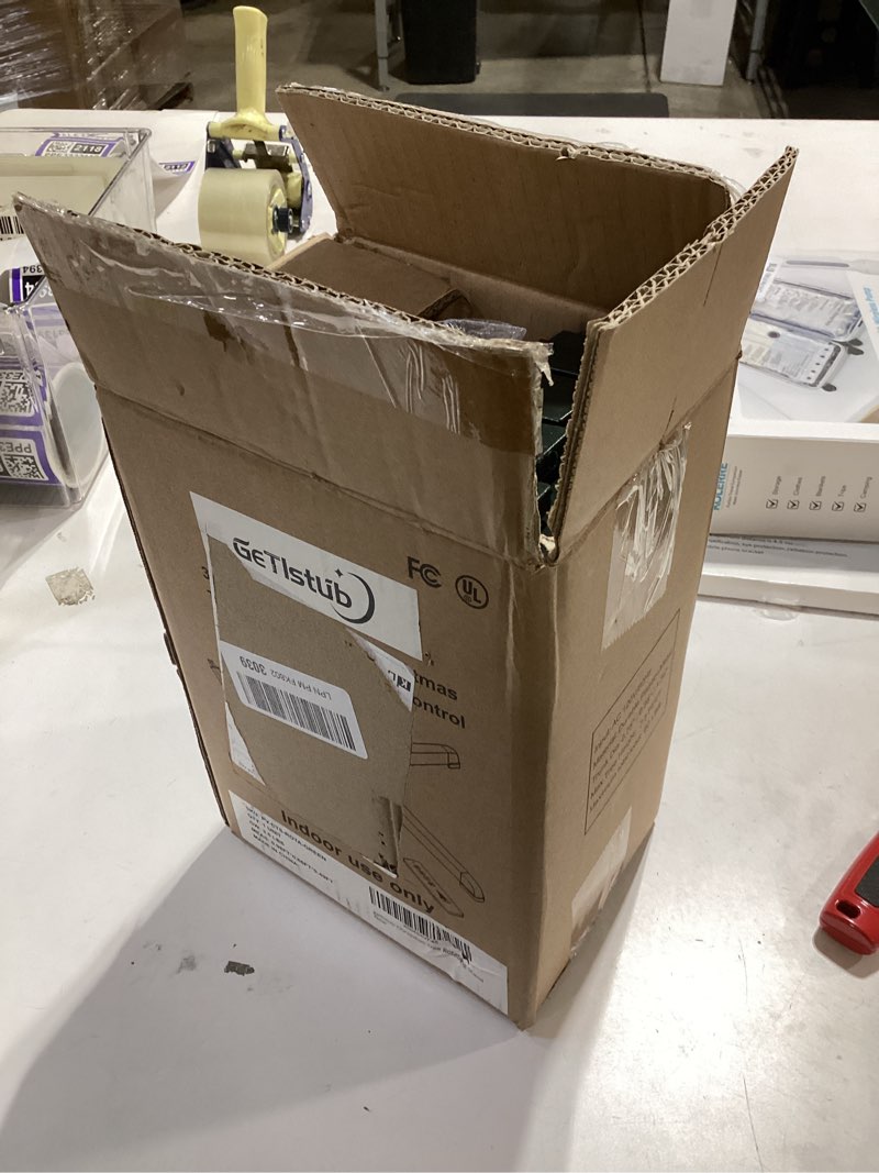 Condition photo showing New/Like New for Rotating Christmas Tree Stand, Upgraded 6-Hour Timer Remote Control, 360° Christmas Tree Spinning Base for up to 7.5FT 80lbs Artificial Tree, 3 Trunk Diameter Setting