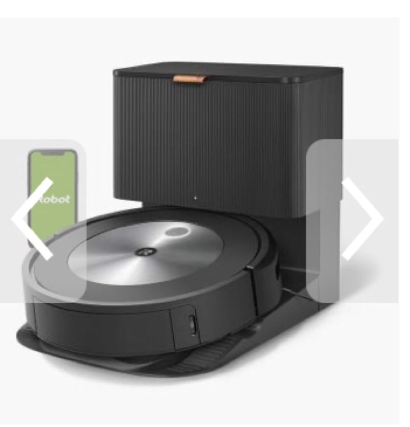 The Advanced j7+ Roomba With Automatic Dirt Disposal